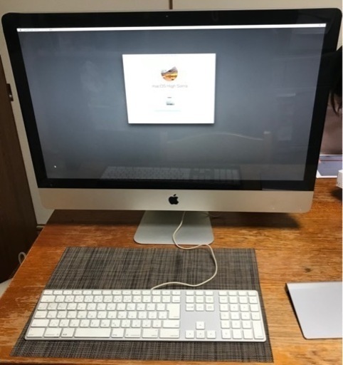 Apple iMac 27’mid2010付属品付き(キーボード・トラックパッド)