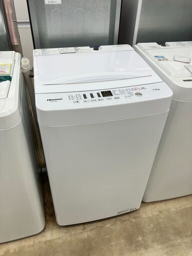 Hisense ハイセンス 5.5kg洗濯機 2020 HW-T55D No.6228● ※現金、クレジット、ぺイペイ、スマホ決済対応※