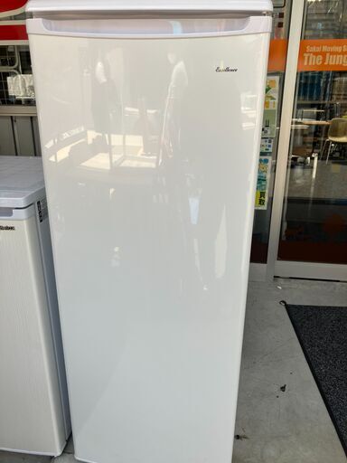 ①三ツ星貿易 冷凍庫 MA-6120FF-W 2021年製 家庭用冷凍庫 高年式