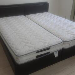 サータ製マットレス ベッド シングル 2セット