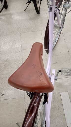 ☆ジモティ割あり☆ 軽快車 24インチ 薄ピンク クリーニング済み TJ1017