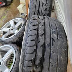 【お取引中】最終値下げ19インチ　8.5j  9.5j タイヤセット