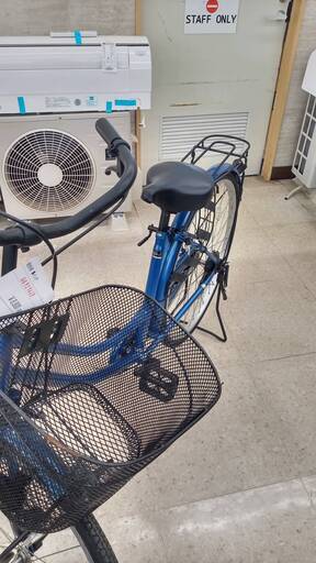 ★ジモティ割あり★  軽快車 26インチ メタリック青 クリーニング済み TJ1023