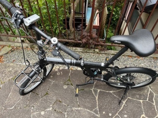 Jeep折りたたみ自転車 黒