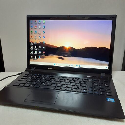 【取引中です】マウスコンピューター　15インチ　 SSD　i7　8GB　Wi-Fi　Bluetooth　Office2021　マルチ　テンキー付き　Windows11