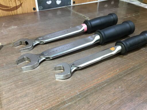 東日 トルクレンチ3本セット 中古品 17XT17.6N/22XT41.1N/26XT53.9N  