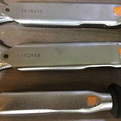 東日　トルクレンチ3本セット　中古品　17XT17.6N/22XT41.1N/26XT53.9N　【ハンズクラフト宜野湾店】