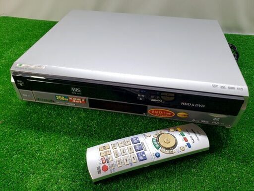ダビング出来るデッキ！ Panasonic パナソニック DIGA DMR-XP20V リモコン付 VHS/DVD/HDD