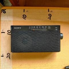 0604-091 SONY ポータブルラジオ ICF-306