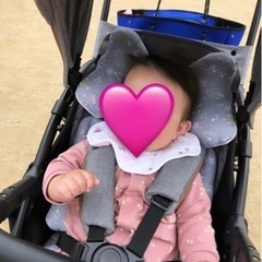 決まりました】2人乗りベビーカー ＆ ベビーカーシート セット♡