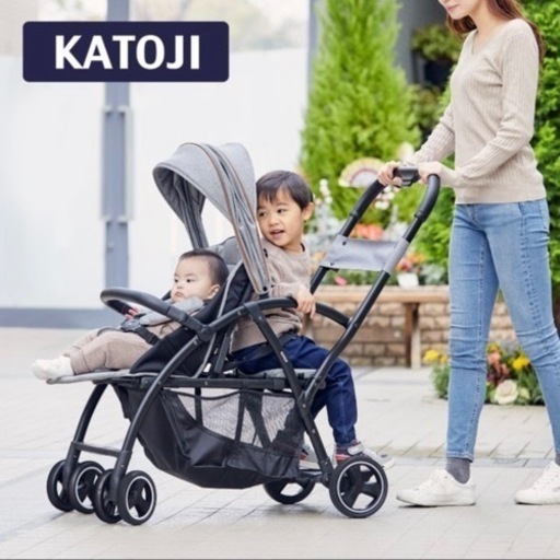 【決まりました】2人乗りベビーカー ＆ ベビーカーシート セット♡