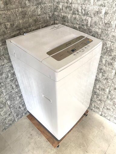 官製 大阪市送料無料‼️無印良品 2021年製 洗濯機 5Kg クリーニング済 