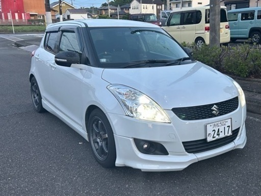 スイフトRS 5MT ZC72S 車検あり！内装ピカピカ！ (むかりん) 菊川の