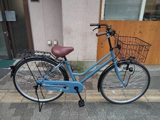 C660 限定特価 整備済み☆ブリヂストン ロココ☆ 中古自転車 【ブルー