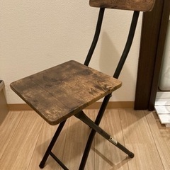 【美品】ニトリ　折りたたみ椅子