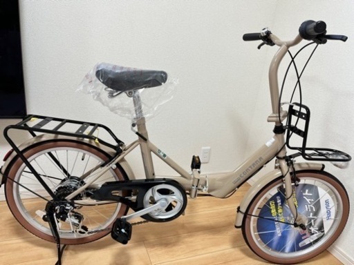 ⭐️未使用品⭐️折り畳み電動自転車 変速ギア付 キャプテンスタッグ