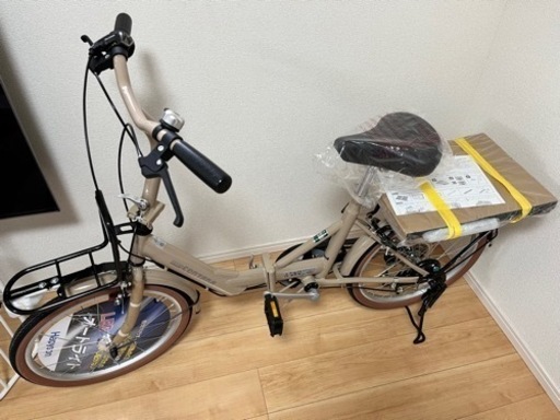 ️未使用品️折り畳み自転車 変速ギア付 キャプテンスタッグ