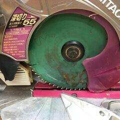 日立　C6RSHC　スライドマルノコ　中古品　レーザーライト不能　100V　165ｍｍ　木工用　超硬マルノコ　【ハンズクラフト宜野湾店】