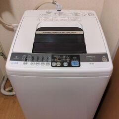 HITACHI　洗濯機　白い約束　 NW-6MY