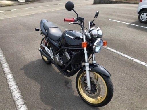 Kawasaki バリオス2 ZR250B 登録書類完備 キャブO/H 新品部品多数 始動動画有