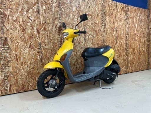 売れました】SUZUKI スズキ Lets4 スクーター 原付 1100K 低走行 実働 セル1発