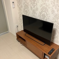 液晶テレビ（地デジ）　テレビ台セット　40型