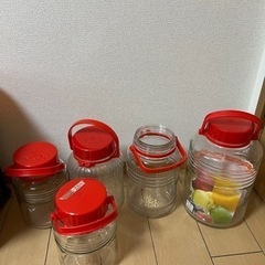 梅酒瓶　１個250円〜400円