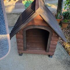 値下げしました。犬小屋 木製 ペット お家