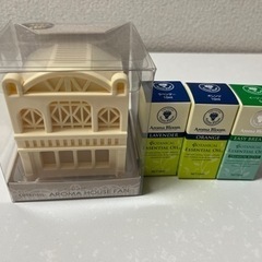 ★未使用★アロマデフューザー&アロマオイル3本セット