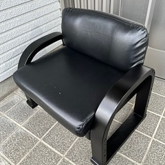 【0円】黒の座椅子