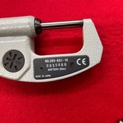 N110★Mitutoyo製★デジタル外側マイクロ★工具