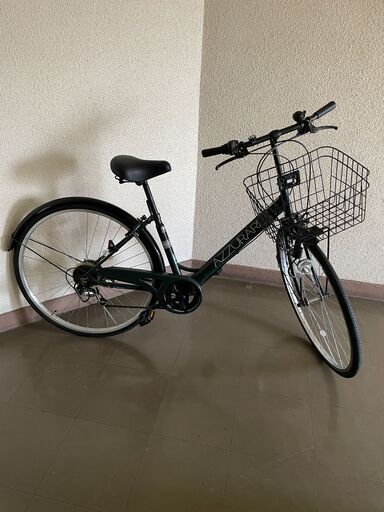 DCM 自転車 AZZURARE A4129 SAK7752 CV-B276BA-BAA-DM-C 6段ギア27インチ緑 (E1716wY)