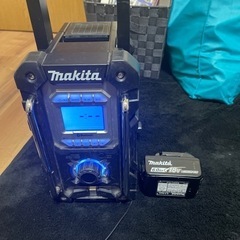 マキタ　Bluetooth ラジオ　バッテリー18v