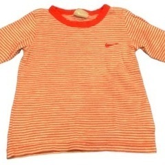 【6-11】NIKE ナイキ ボーダーTシャツ 長袖 カットソー...