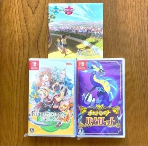 ルーンファクトリー3SP＆ポケットモンスターヴァイオレットセット(おまけ付き)
