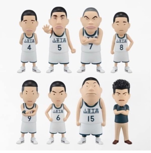 茄子紺 ☆新品未開封 スラムダンク 湘北・山王フィギュアセット ラスト