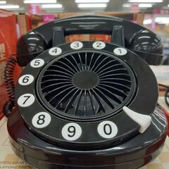 黒電話型　扇風機