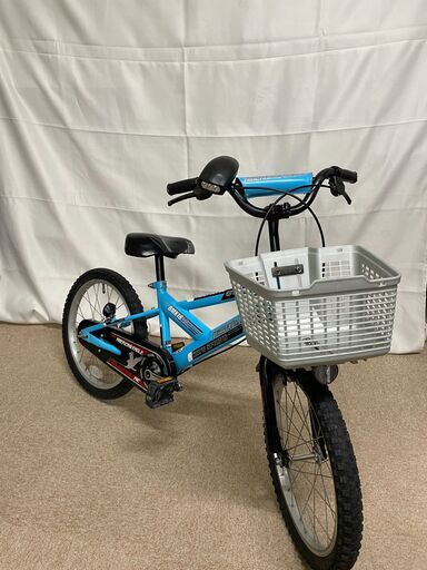 【北見市発】子供用自転車AMERICANEAGLE BMX18R EB10M00350 ギアなし 18インチ (E1719wY)