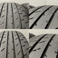 YOKOHAMA BluEarth E51 225/60R17 17インチ 夏タイヤ 4本 21年製 アルファード ヴェルファイア等　(TH796)クレジットカード QRコード決済可能