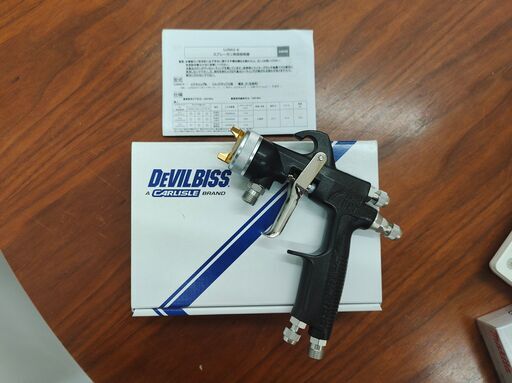 [未使用] 圧送式 スプレーガン デビルビス LUNA-2 口径1.1mm LVMP