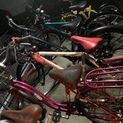ピンクの自転車譲ります。