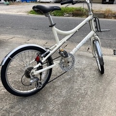 LOUIS GARNEAU AL 6061小径車7段変速多数パーツ交換済み