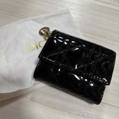 【ネット決済・配送可】LADY DIOR ロータスウォレット　カ...