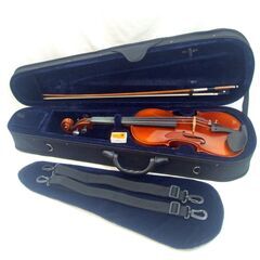 メンテ済み heinrich gill 4/4 ドイツ製 バイオリン ハインリッヒ ギル社 ケース SUGITO 山野楽器限定モデル 状態良好 全国発送対応 愛知県清須市より 名古屋市近郊 中古バイオリン 管理（カ)T0226