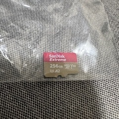 【ネット決済・配送可】SanDisk  マイクロSDカード 256GB