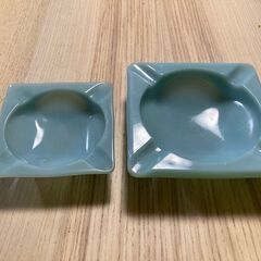ファイヤーキング ターコイズ アッシュトレイ 灰皿 2個セット
