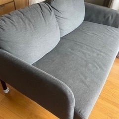 【取引中】IKEA2人掛けソファー
