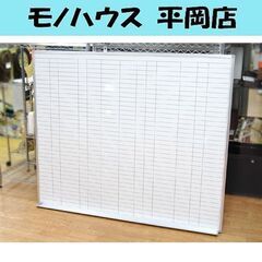 ホワイトボード 横145×縦120.5cm 罫線入り 36段 大...