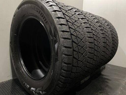 BS BRIDGESTONE BLIZZAK DM-V2 265/60R18 18インチ スタッドレス 4本 バリ溝 ランクルプラド グランドチェロキー等　(MTJ309)クレジットカード QRコード決済可能