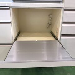 【愛品館八千代店】パモウナ　スライド扉キッチンボード140